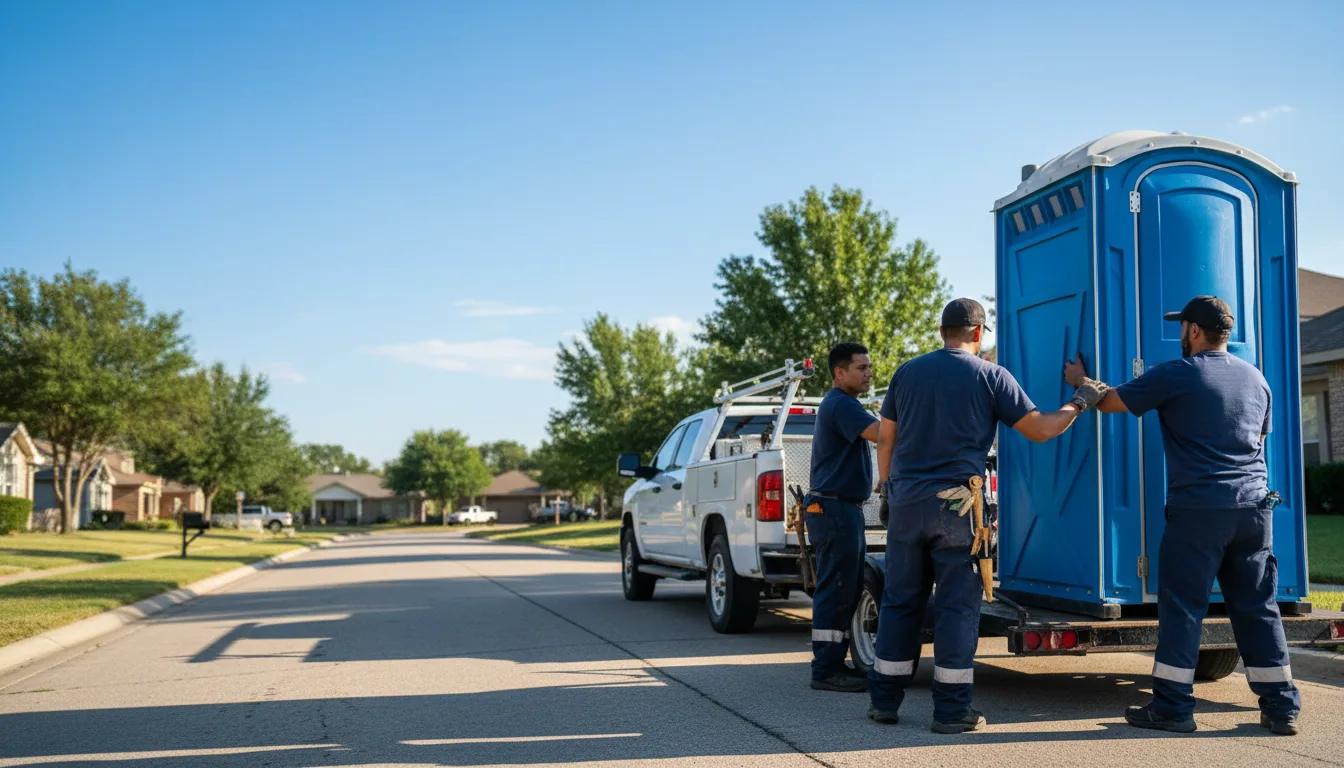 Portable Toilet Rental in George, IA near me